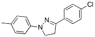 3-(p-Chlorophenyl)-1-p-tolyl-2-pyrazoline CAS#: 2535-58-2