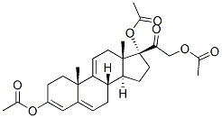 3,17,21-Trihydroxypregna-3,5,9(11)-trien-20-one 3,17,21-triacetate CAS#: 23640-99-5