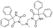 3,3'-(Methyliminobismethylene)bis(5,5-diphenylimidazolidine-2,4-dione) CAS#: 21322-35-0