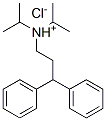 (3,3-diphenylpropyl)diisopropylammonium chloride CAS#: 24358-65-4