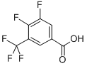 3,4-DIFLUORO-5-(TRIFLUOROMETHYL)BENZOIC ACID CAS#: 237761-76-1