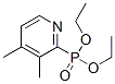 (3,4-Dimethyl-2-pyridyl)phosphonic acid diethyl ester CAS#: 26384-82-7