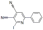 3,4-Pyridinedicarbonitrile, 2-iodo-6-phenyl- CAS#: 245079-25-8