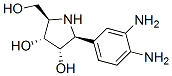3,4-Pyrrolidinediol, 2-(3,4-diaminophenyl)-5-(hydroxymethyl)-, (2S,3S,4R,5R)- CAS#: 253129-06-5