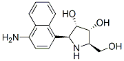 3,4-Pyrrolidinediol, 2-(4-amino-1-naphthalenyl)-5-(hydroxymethyl)-, (2S,3S,4R,5R)- CAS#: 249503-26-2