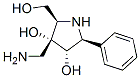 3,4-Pyrrolidinediol, 2-4-(aminomethyl)phenyl-5-(hydroxymethyl)-, (2S,3S,4R,5R)- CAS#: 253129-08-7