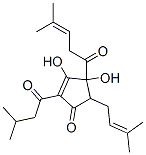3,4-dihydroxy-5-(3-methylbut-2-enyl)-2-(3-methyl-1-oxobutyl)-4-(4-methyl-1-oxopent-3-enyl)cyclopent-2-en-1-one CAS#: 25522-96-7