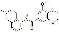 3,4,5-Trimethoxy-N-(1,2,3,4-tetrahydro-2-methylisoquinolin-5-yl)benzamide CAS#: 27461-31-0