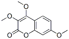 3,4,7-Trimethoxycoumarin CAS#: 29076-72-0