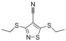 3,5-Bis(ethylthio)-4-isothiazolecarbonitrile CAS#: 24135-13-5