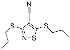 3,5-Bis(propylthio)-4-isothiazolecarbonitrile CAS#: 24135-14-6