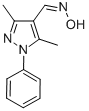 3,5-DIMETHYL-1-PHENYL-1H-PYRAZOLE-4-CARBALDEHYDE OXIME CAS#: 23890-08-6