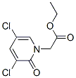 3,5-Dichloro-2-oxo-1,2-dihydro-1-pyridineacetic acid ethyl ester CAS#: 25177-50-8