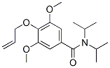 3,5-Dimethoxy-N,N-diisopropyl-4-(2-propenyloxy)benzamide CAS#: 155-59-9