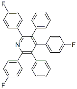 3,5-Diphenyl-2,4,6-tris(p-fluorophenyl)pyridine CAS#: 22158-33-4