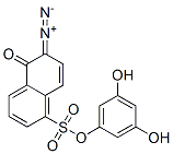 3,5-dihydroxyphenyl 6-diazo-5,6-dihydro-5-oxonaphthalene-1-sulphonate CAS#: 2641-00-1