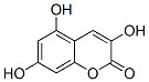 3,5,7-Trihydroxy-2H-1-benzopyran-2-one CAS#: 22065-07-2