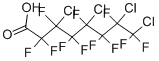 3,5,7,8-TETRACHLOROPERFLUOROOCTANOIC ACID CAS#: 2923-68-4