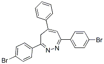 3,7-Bis(p-bromophenyl)-5-phenyl-4H-1,2-diazepine CAS#: 25649-79-0