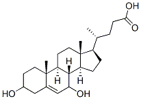 3,7-dihydroxychol-5-enoic acid CAS#: 19246-13-0