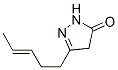 3H-Pyrazol-3-one, 2,4-dihydro-5-(3-pentenyl)- (9CI) CAS#: 264209-19-0