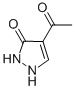 3H-Pyrazol-3-one, 4-acetyl-1,2-dihydro- (9CI) CAS#: 239470-50-9