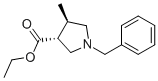 (3R,4R)-ETHYL 1-BENZYL-4-METHYLPYRROLIDINE-3-CARBOXYLATE CAS#: 261896-27-9