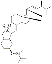 (3S)-tert-Butyldimethylsilyl Vitamin D2 SO2 Adduct (Mixture of Diastereomers) CAS#: 251445-16-6