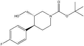 (3S,4R)-1-BOC-3-HYDROXYMETHYL-4-(4-FLUOROPHENYL)-PIPERIDINE CAS#: 200572-33-4