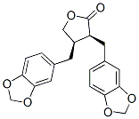 (3S,4R)-3,4-Bis(1,3-benzodioxol-5-ylmethyl)-4,5-dihydrofuran-2(3H)-one CAS#: 26543-90-8