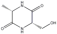 (3S,6S)-3-(hydroxymethyl)-6-methylpiperazine-2,5-dione CAS#: 13174-73-7