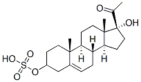 (3S,8R,9S,10R,13S,14S,17R)-17-acetyl-17-hydroxy-10,13-dimethyl-3-sulfooxy-1 CAS#: 2477-77-2