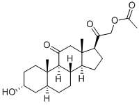3alpha,21-dihydroxy-5alpha-pregnane-11,20-dione 21-acetate CAS#: 23930-37-2
