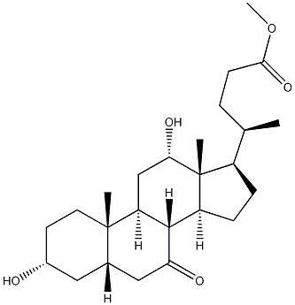 (3alpha,5beta,12alpha)-3,12-Dihydroxy-7-oxocholan-24-oic acid methyl ester CAS#: 10538-65-5