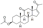 3beta-hydroxy-5alpha-pregn-16-ene-11,20-dione 3-acetate CAS#: 2724-68-7