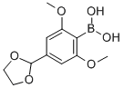 4-(1,3-DIOXOLAN-2-YL)-2,6-DIMETHOXYPHENYLBORONIC ACID CAS#: 232275-38-6