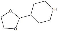 4-(1,3-Dioxolan-2-yl)piperidine CAS#: 202062-80-4