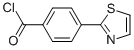 4-(1,3-THIAZOL-2-YL)BENZOYL CHLORIDE CAS#: 257876-09-8