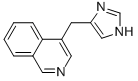 4-(1H-IMIDAZOL-4-YLMETHYL)-ISOQUINOLINE CAS#: 214700-67-1