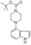 4-(1H-INDOL-4-YL)-PIPERAZINE-1-CARBOXYLIC ACID TERT-BUTYL ESTER CAS#: 252978-89-5
