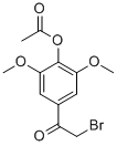 4-(2-Bromoacetyl)-2,6-dimethoxyphenyl acetate CAS#: 28294-48-6