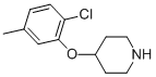 4-(2-CHLORO-5-METHYLPHENOXY)PIPERIDINE CAS#: 254883-43-7