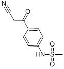 4-(2-CYANOACETYL)METHANE SULFONANILIDE CAS#: 107929-91-9
