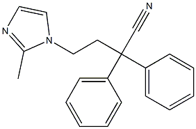 4-(2-Methyl-1H-iMidazol-1-yl)-2,2-diphenylbutanenitrile CAS#: 214777-43-2