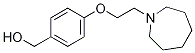 (4-(2-(azepan-1-yl)ethoxy)phenyl)Methanol CAS#: 223251-16-9