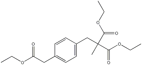 4-(2,2-Dicarboethoxy-propyl)phenylacetic Acid Ethyl Ester CAS#: 223123-63-5