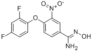 4-(2,4-DIFLUOROPHENOXY)-N'-HYDROXY-3-NITROBENZENECARBOXIMIDAMIDE CAS#: 263015-56-1