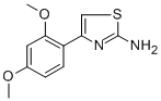 4-(2,4-DIMETHOXY-PHENYL)-THIAZOL-2-YLAMINE CAS#: 23111-45-7
