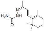 4-(2,6,6-Trimethyl-1-cyclohexen-1-yl)-3-buten-2-one semicarbazone CAS#: 2302-89-8