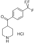 4-(3-TRIFLUOROMETHYLBENZOYL)-PIPERIDINE, HYDROCHLORIDE CAS#: 25519-83-9